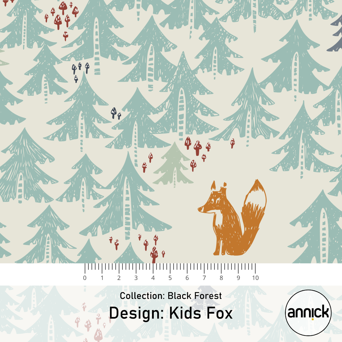 Bio Summersweat Stoff - Kids Fox - Annick, Tiere, Wald, creme, Bäume & Palmen, Breite 150 cm Bio Summersweat Stoff - Kids Fox - Annick, Tiere, Wald, creme, Bäume & Palmen, Breite 150 cm
