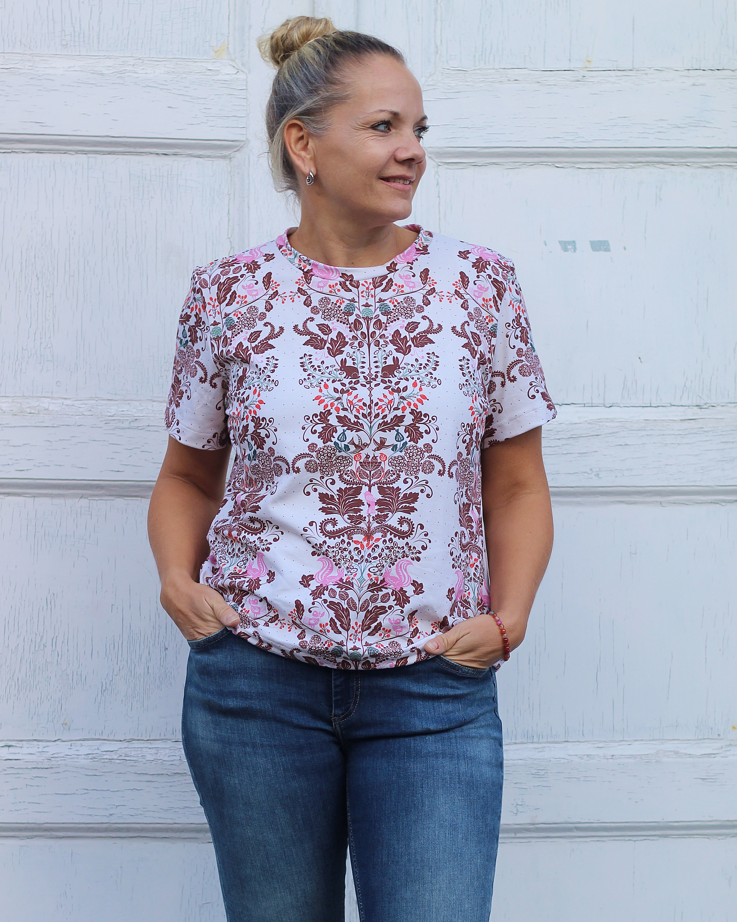 Bio Stoff  - Garden Tales Damask