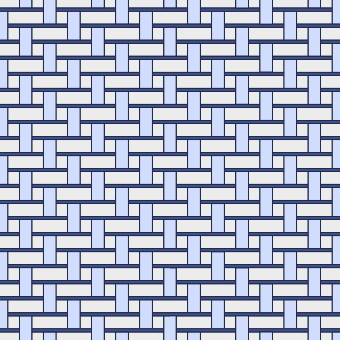 Organic Fabric  - Paisley Garden Woven Block blue