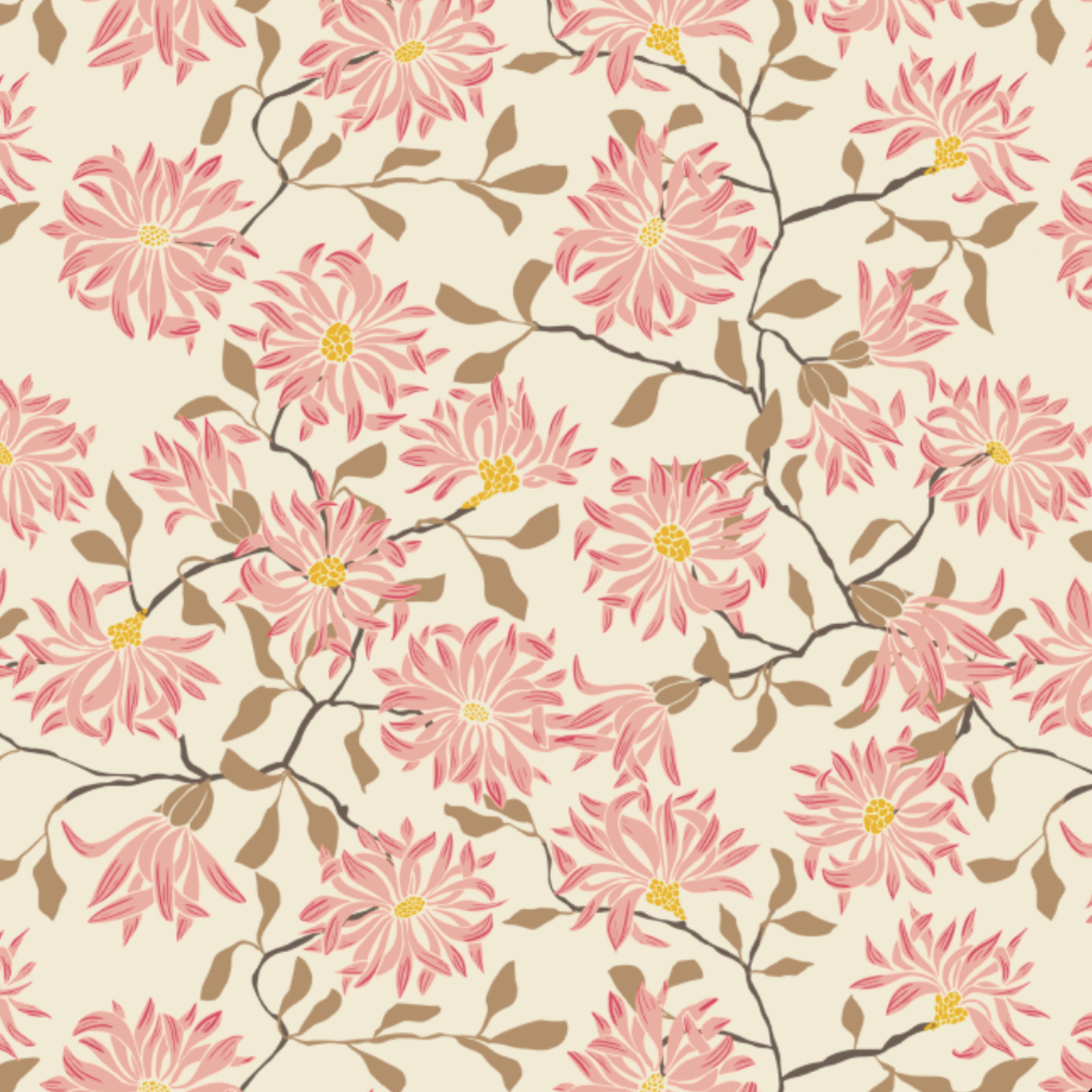 Bio Stoff - Chrysanthemus rosa