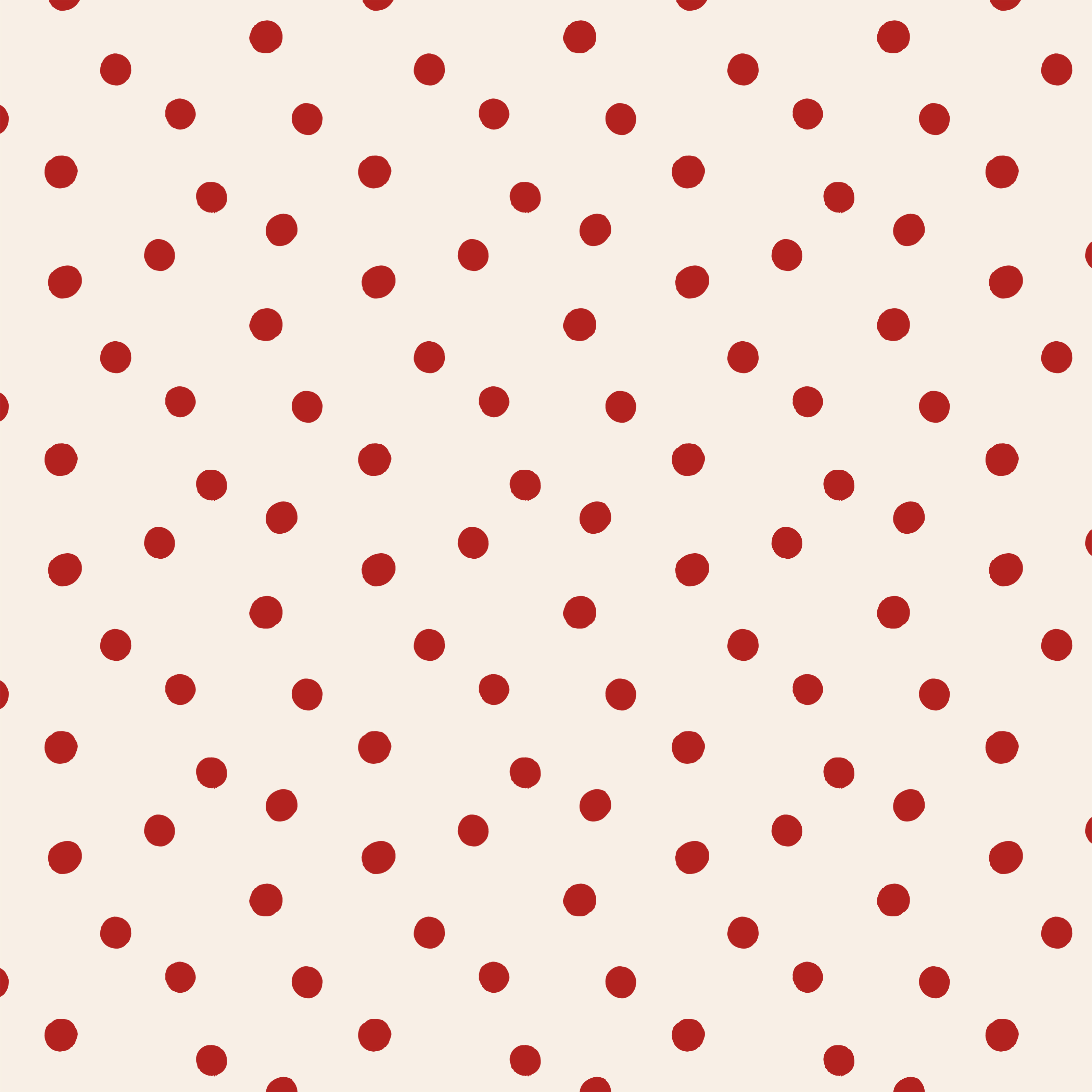 Bio Stoff  -  Freche Möwen Dots rot