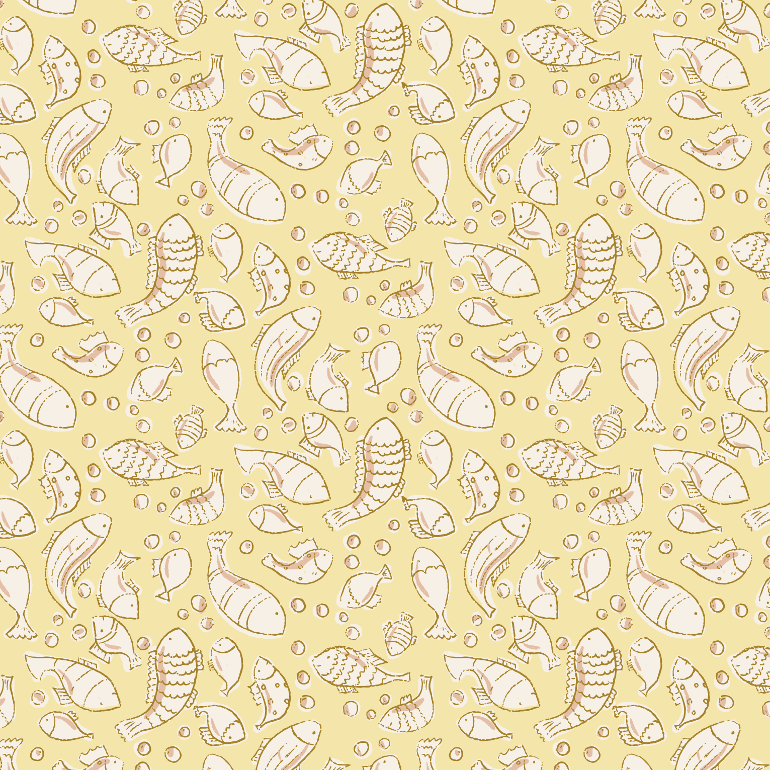 Organic fabric - Blubberbande