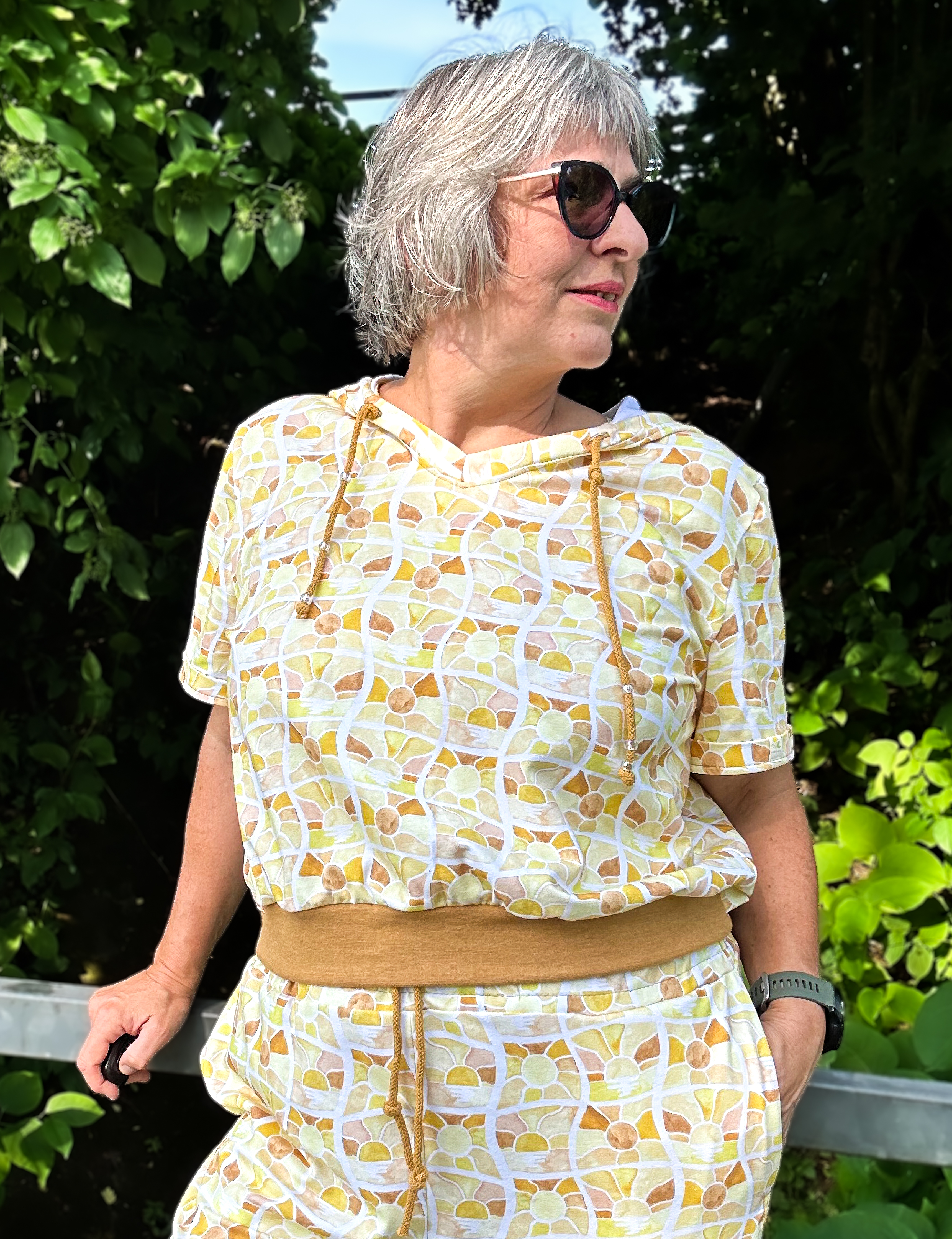 Organic fabric  -  Golden Hour Ivory