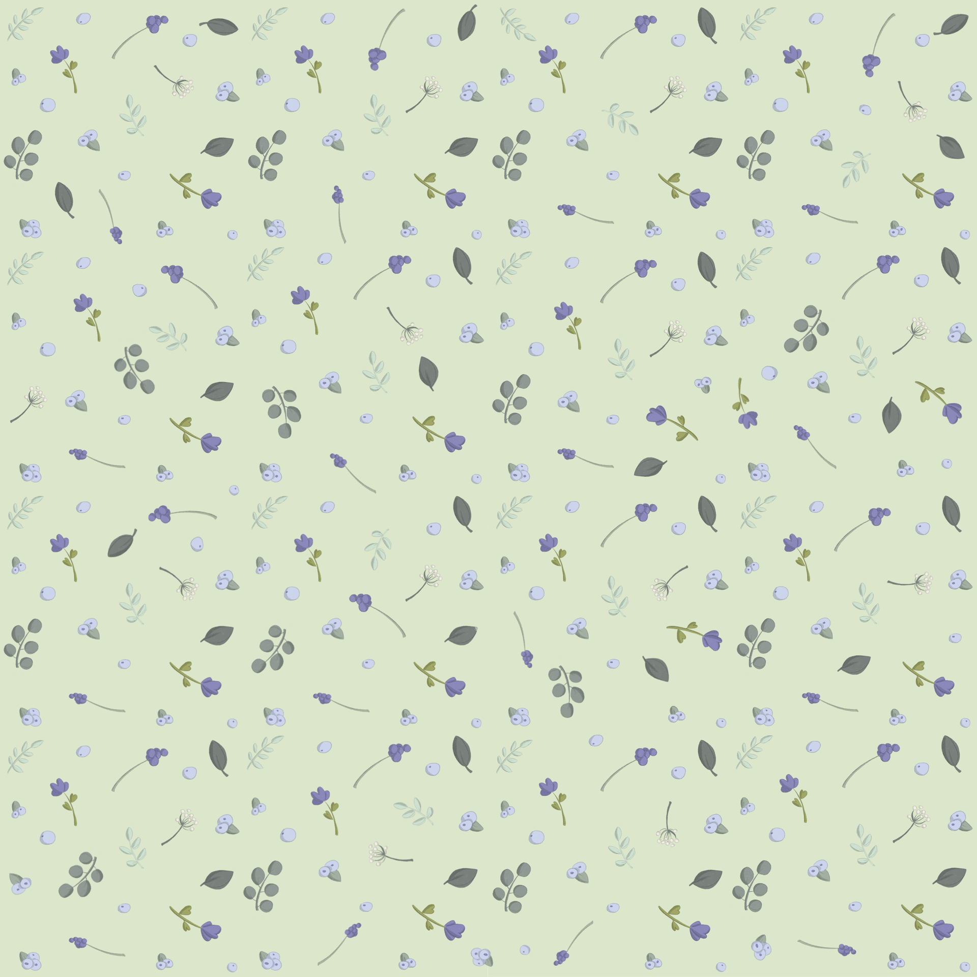 Bio Stoff  - Blumenball Kombi