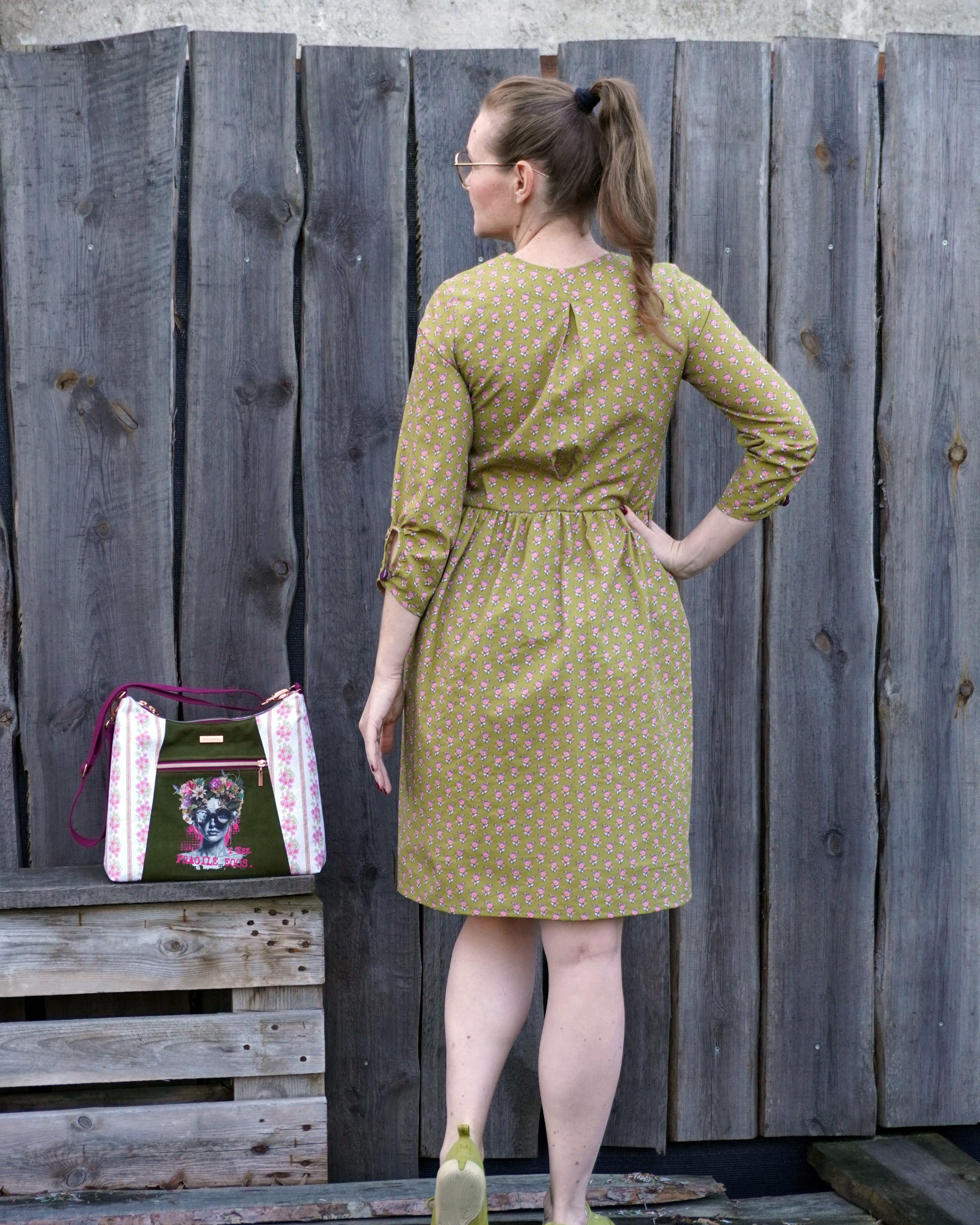 Bio Stoff  - Frühlingsfolklore Kleines Bouquet