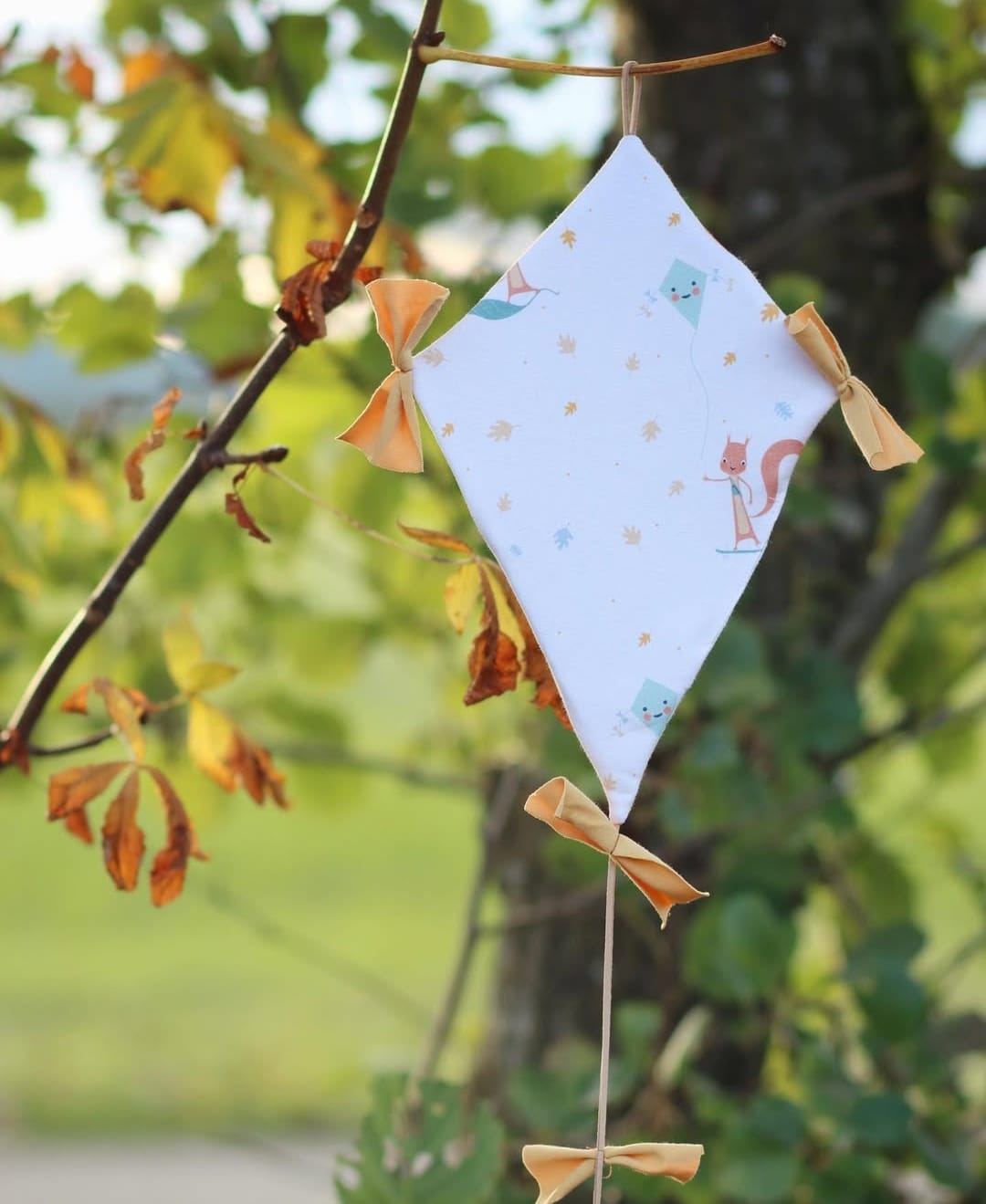 Organic fabric - Sturm Im Eichenwald