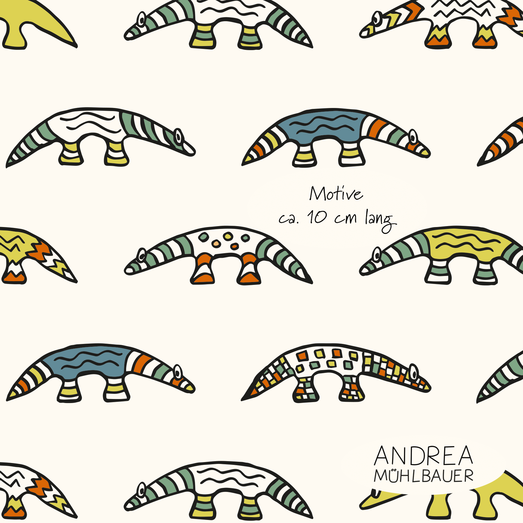 Bio Stoff  -  Anteater beige