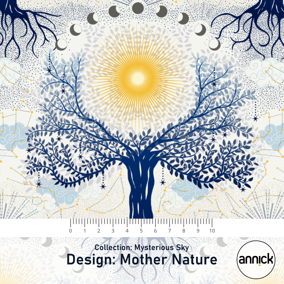 Bio Webware Stoff - Mysterious Sky Mother Nature - Annick, Sport, Bäume, creme, 100% Bio-Baumwolle Bio Webware Stoff - Mysterious Sky Mother Nature - Annick, Sport, Bäume, creme, 100% Bio-Baumwolle