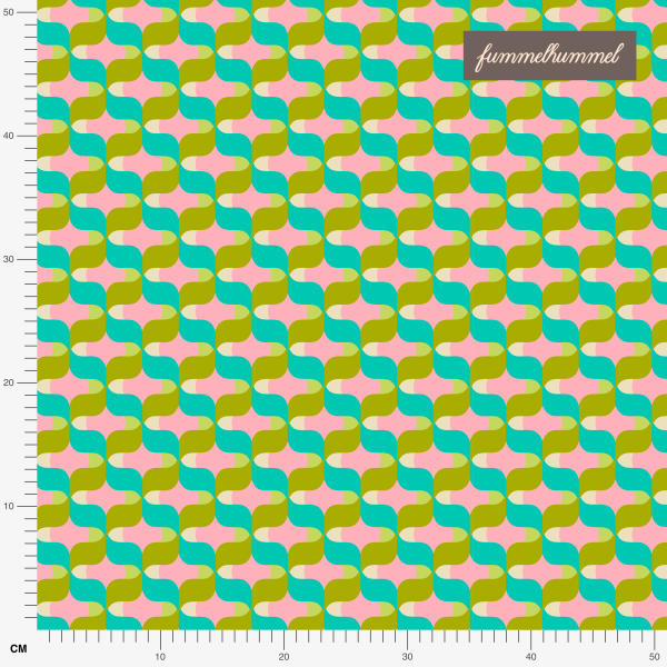 Organic fabric  - DingDong green