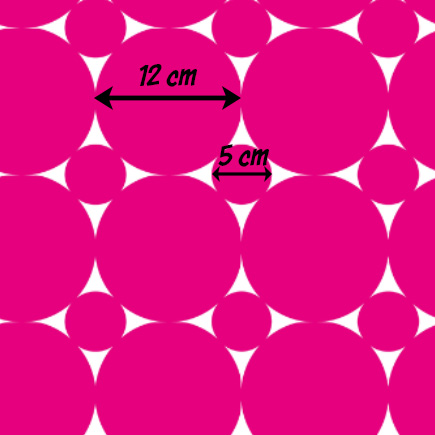 Bio Webware Stoff - Circle White - KimbusMom, Punkte, pink, 100% Bio-Baumwolle Bio Webware Stoff - Circle White - KimbusMom, Punkte, pink, 100% Bio-Baumwolle
