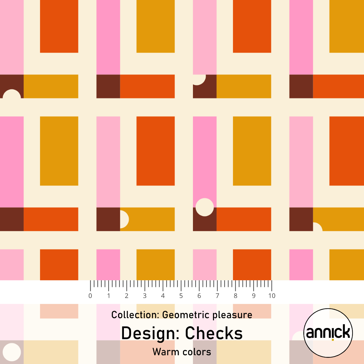 Checks Warm Colors