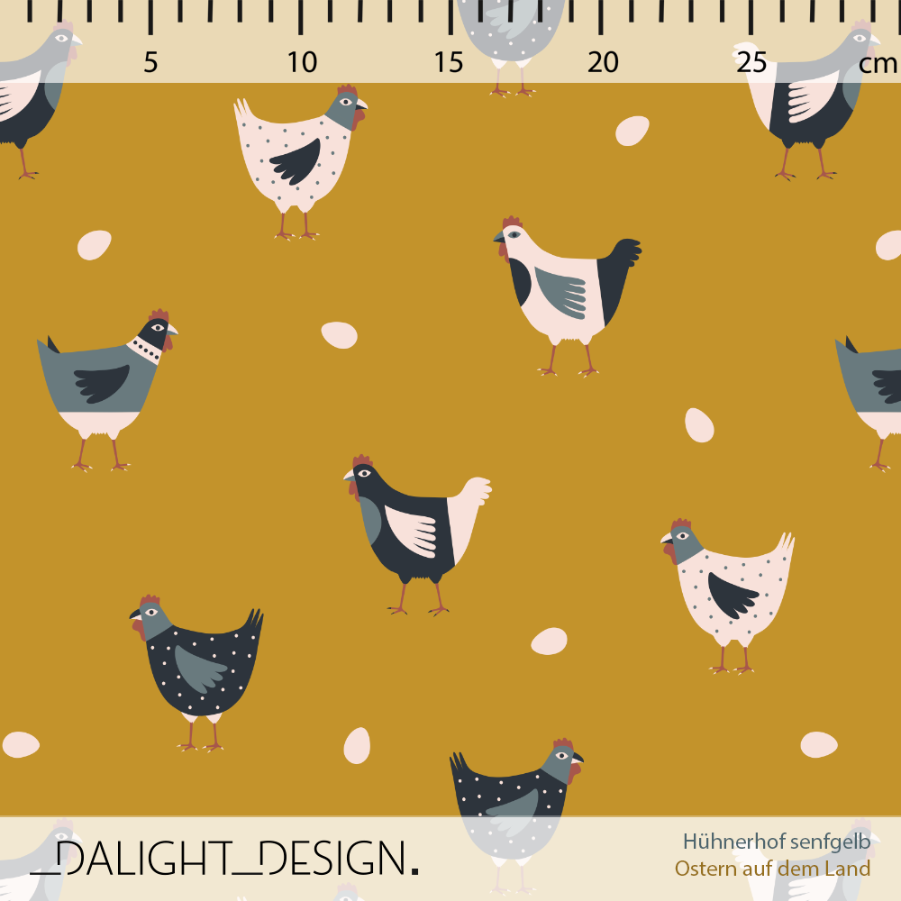 Bio Stoff - Eierlauf senf