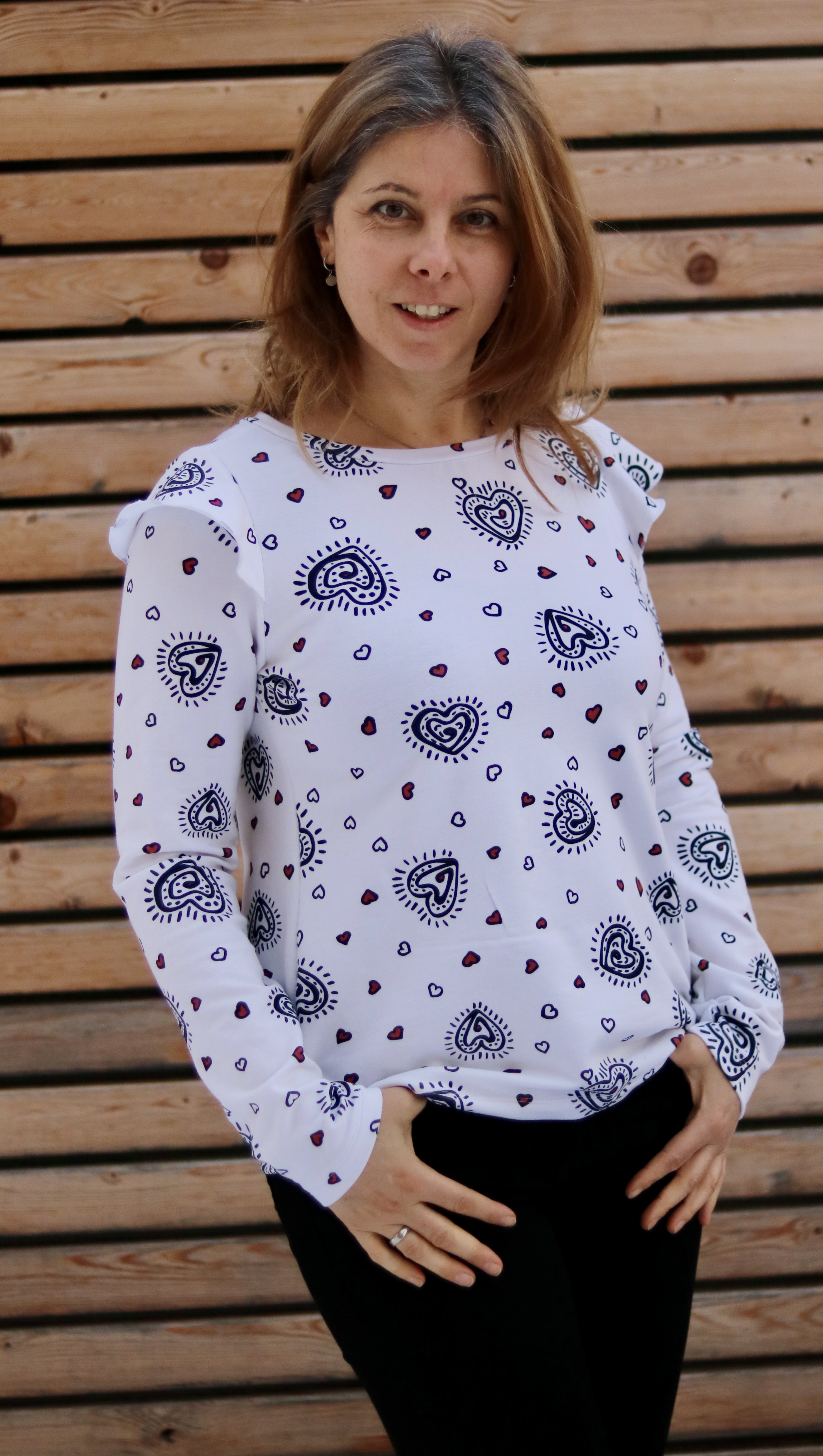 Bio Stoff  - Beating Hearts pink