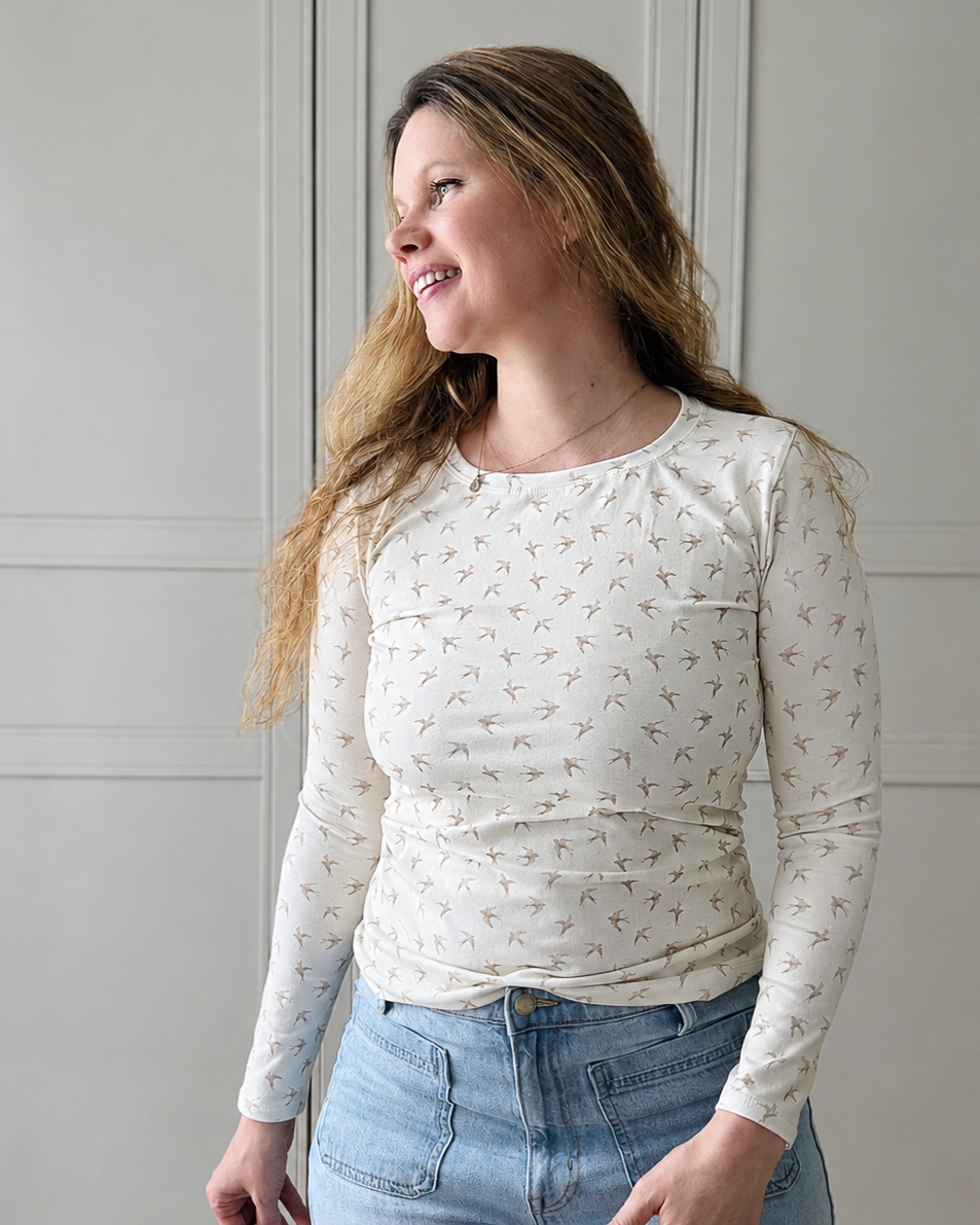 Organic fabric - Schwalben