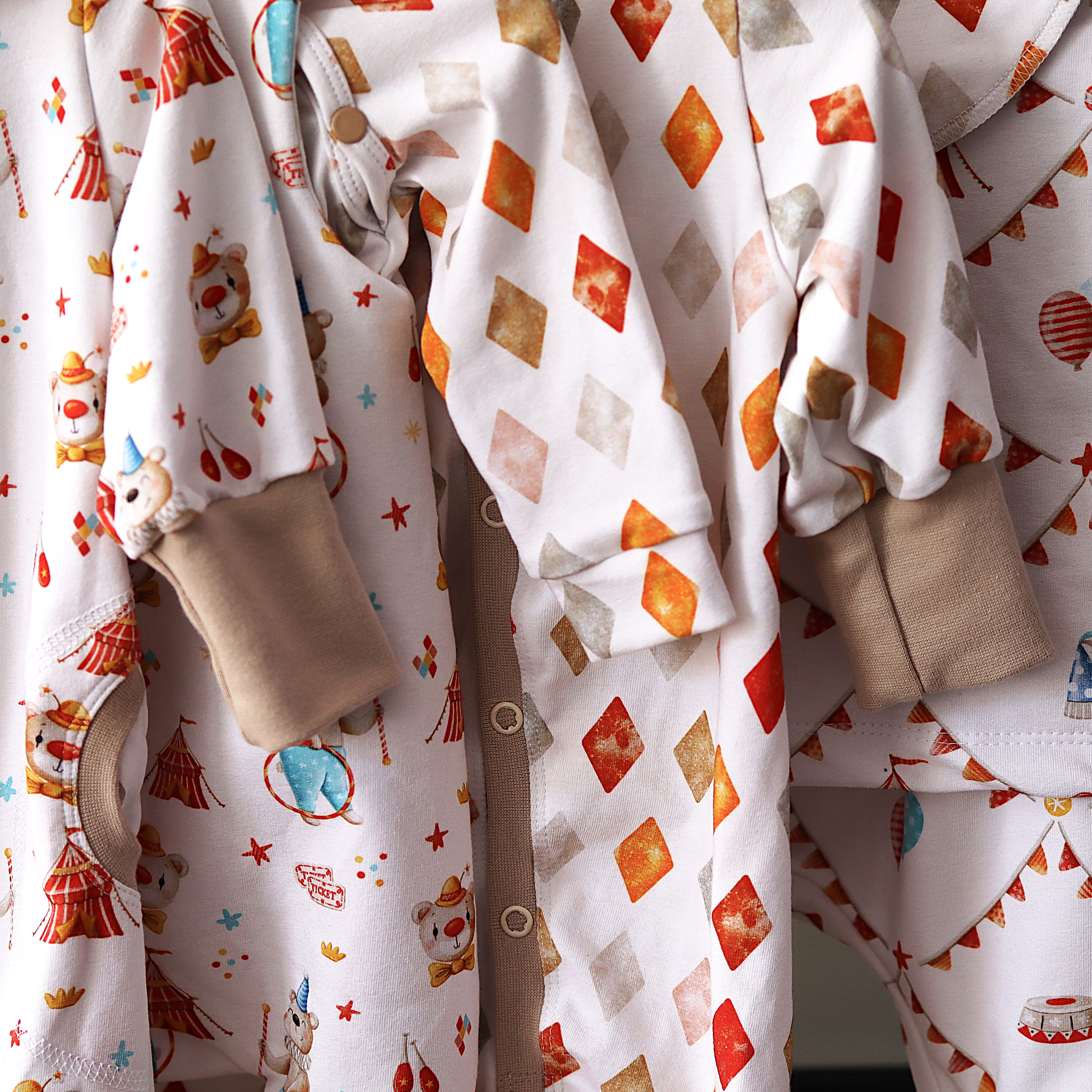 Bio Stoff - Vintage Circus creme