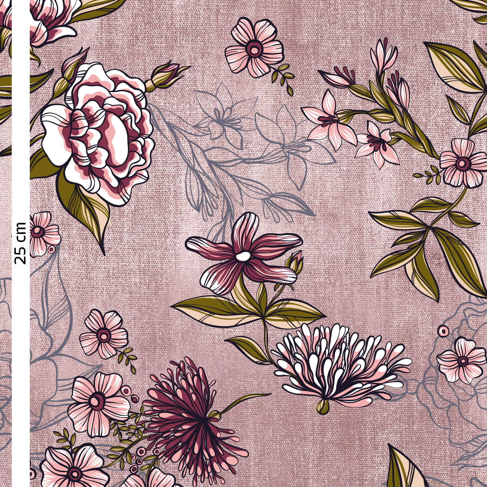 Bio Stoff  -  Selmas rosa