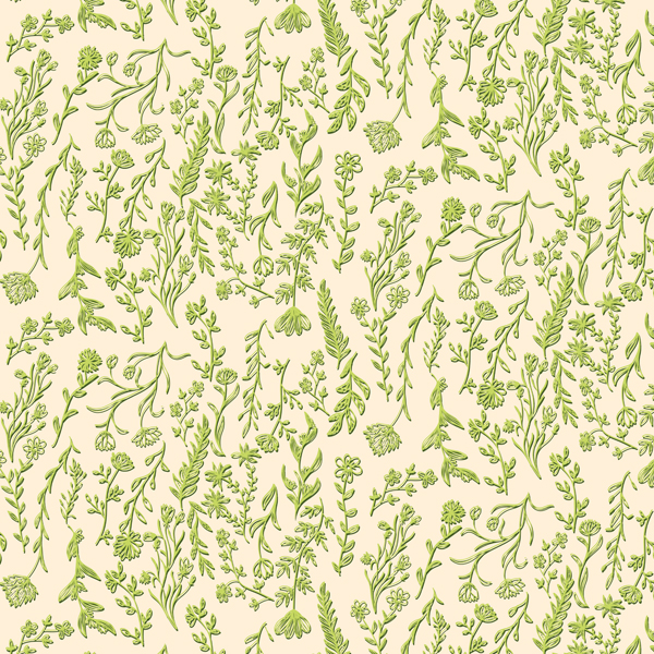 Bio Stoff - Florelei pistaziengrün