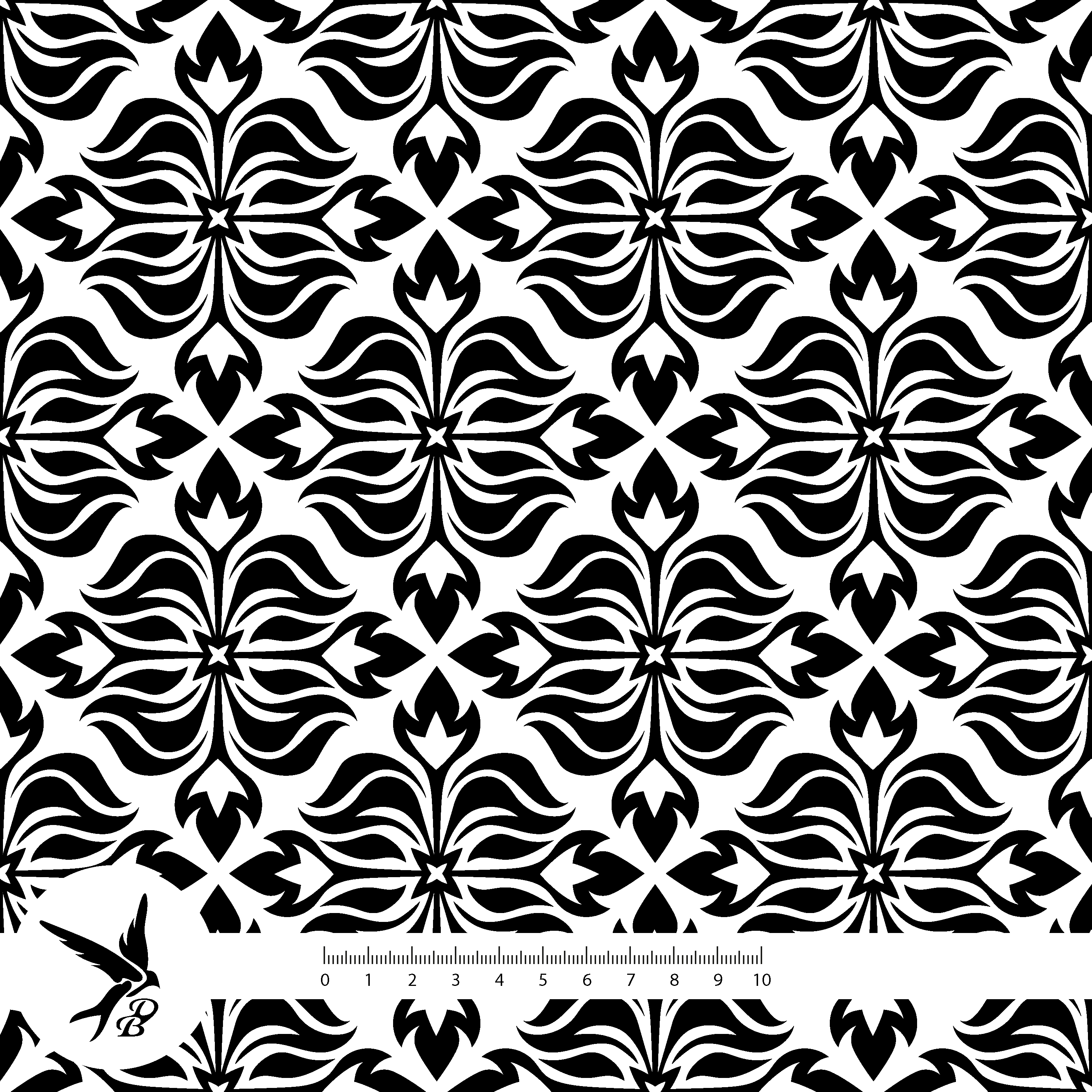 Bio Webware Stoff - Queen of Snake Ornamente black White - DanielaBonn, schwarz, weiß, Abstrakt, 100% Bio-Baumwolle Bio Webware Stoff - Queen of Snake Ornamente black White - DanielaBonn, schwarz, weiß, Abstrakt, 100% Bio-Baumwolle