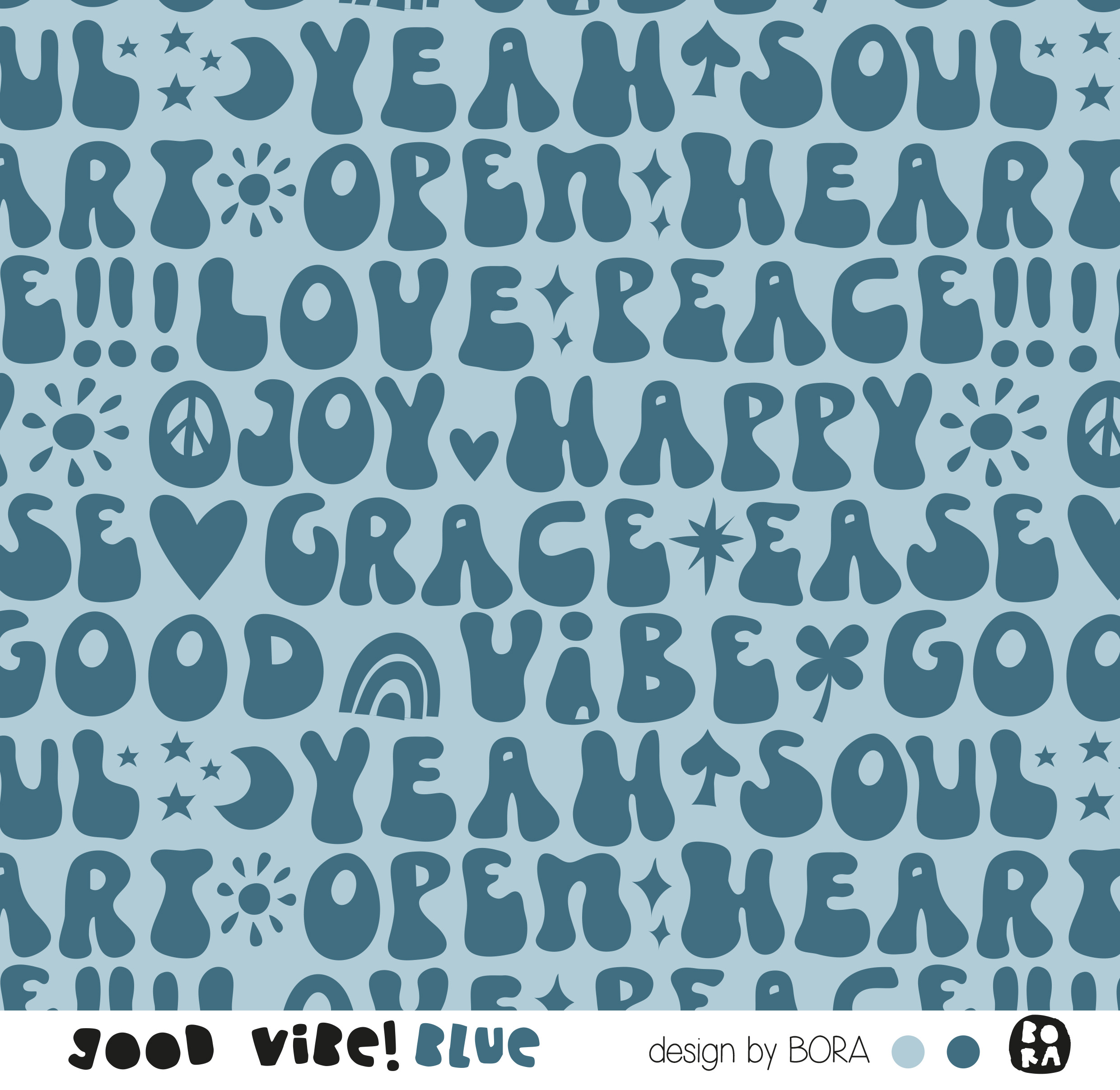 Organic fabric - Good Vibe