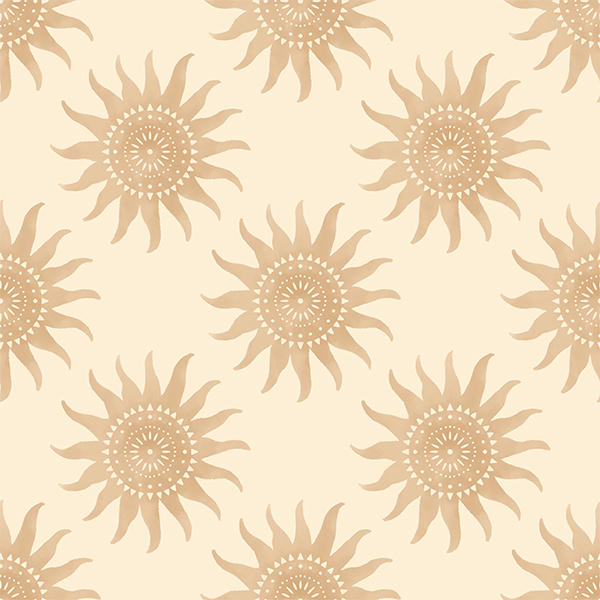 Bio Stoff - Golden Desert Sun ecru