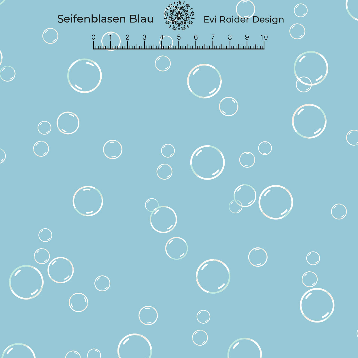 Bio Webware Stoff - Seifenblasen - EviRoiderDesign, blau, Sommer, 100% Bio-Baumwolle Bio Webware Stoff - Seifenblasen - EviRoiderDesign, blau, Sommer, 100% Bio-Baumwolle