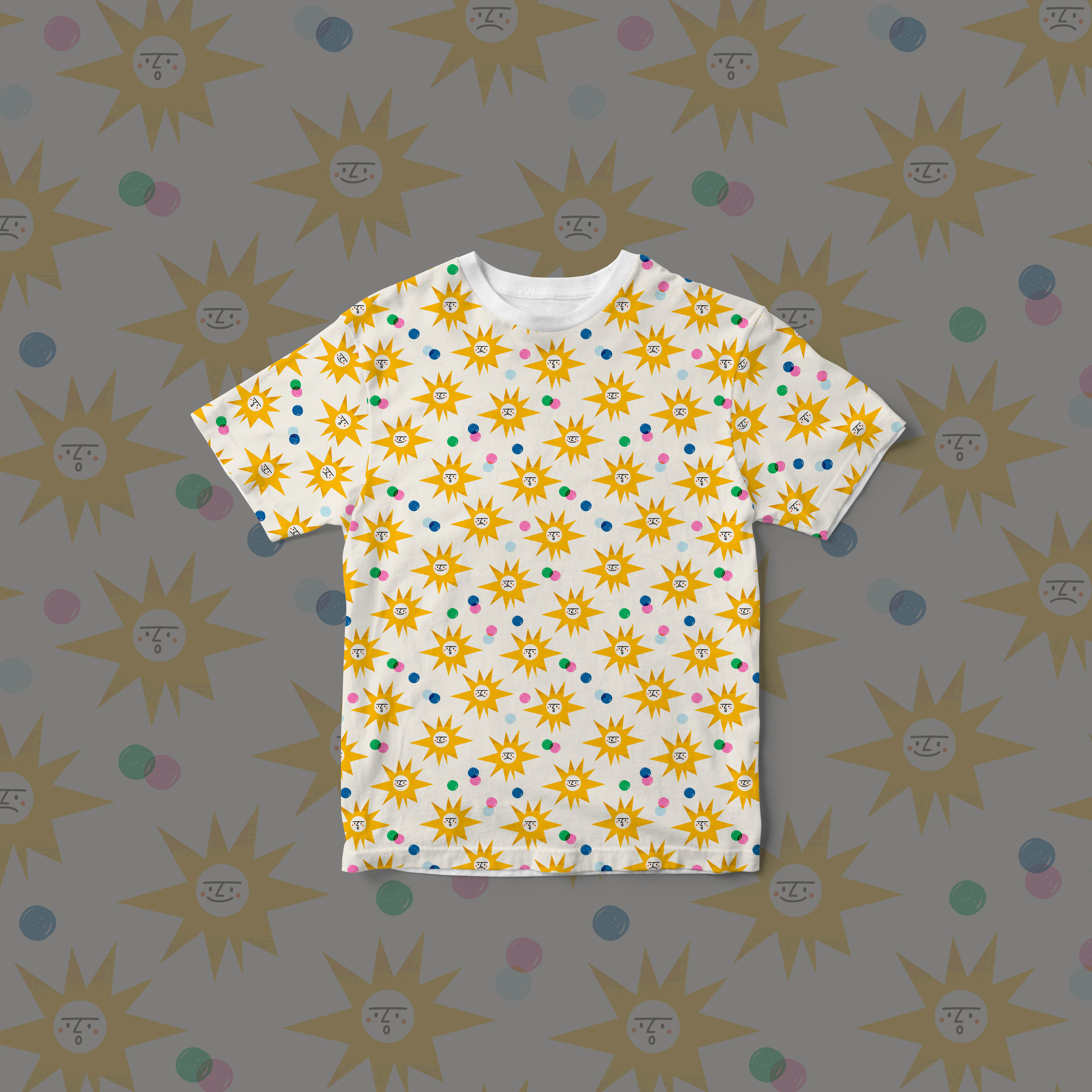 Bio Webware Stoff - Funny - LilleSelection, gelb, Frühling, Sommer, bunt, 100% Bio-Baumwolle Bio Webware Stoff - Funny - LilleSelection, gelb, Frühling, Sommer, bunt, 100% Bio-Baumwolle