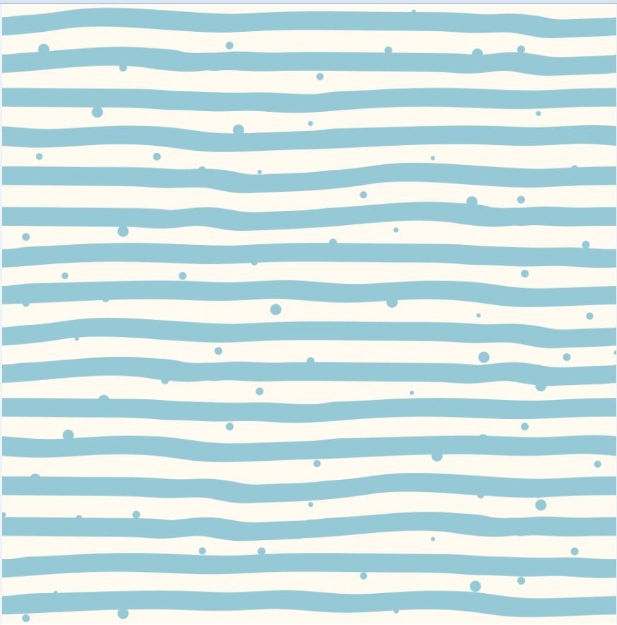 Bio Jersey Stoff - Blubberstreifen - LisaSanders, creme, Punkte, blau, Streifen, Breite 150 cm Bio Jersey Stoff - Blubberstreifen - LisaSanders, creme, Punkte, blau, Streifen, Breite 150 cm