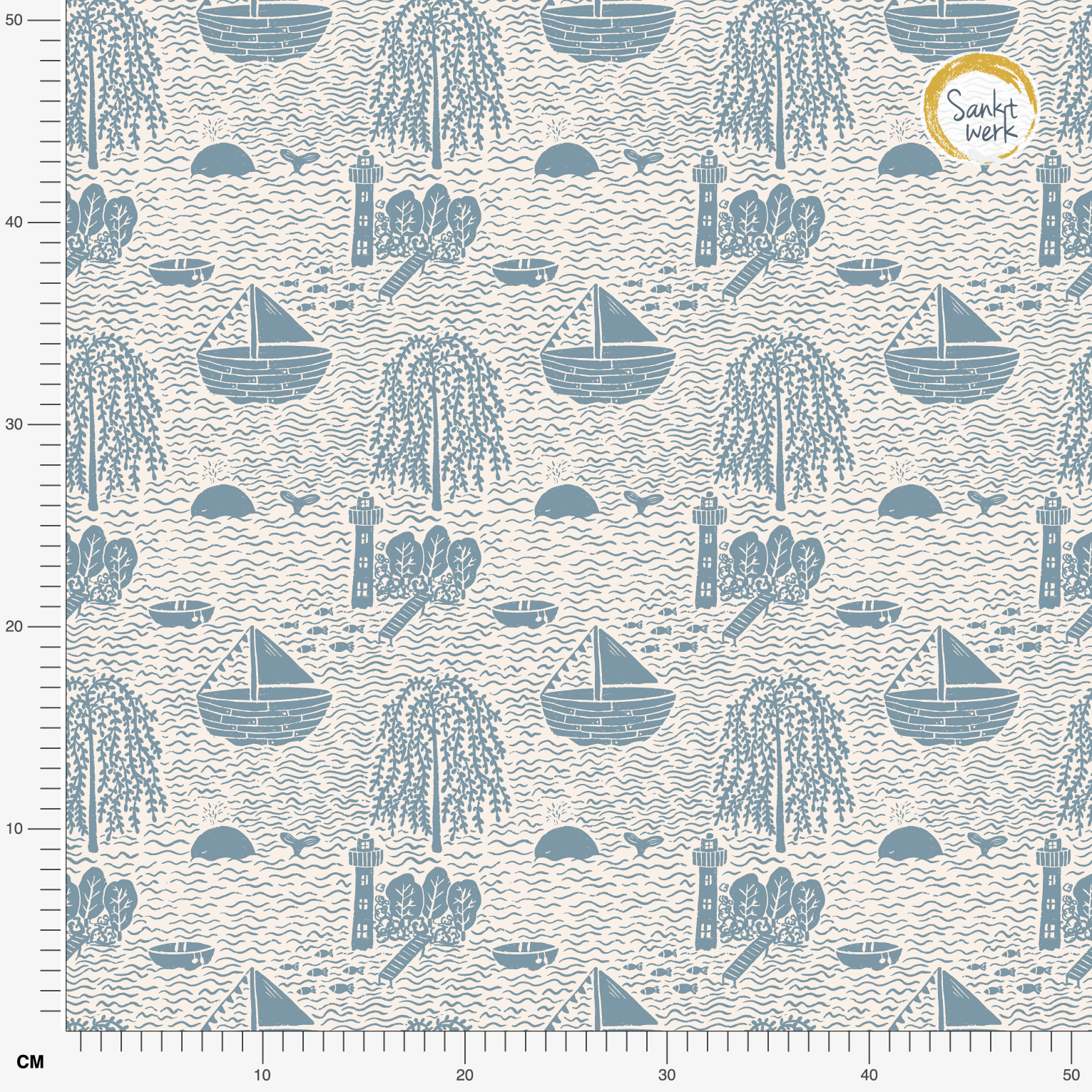 Organic fabric - Fjordträume