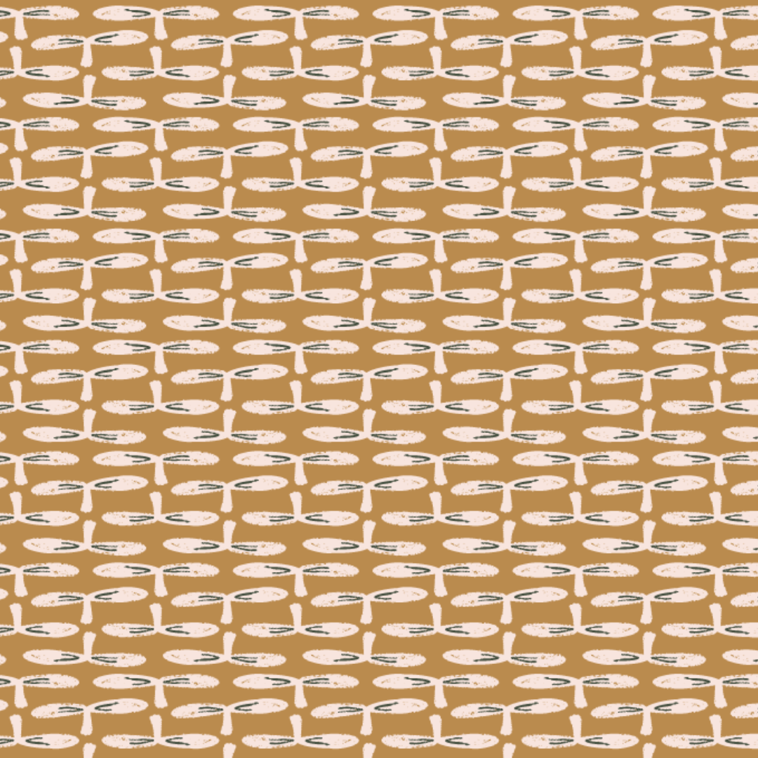 Organic fabric -  Piggy Party Props pink