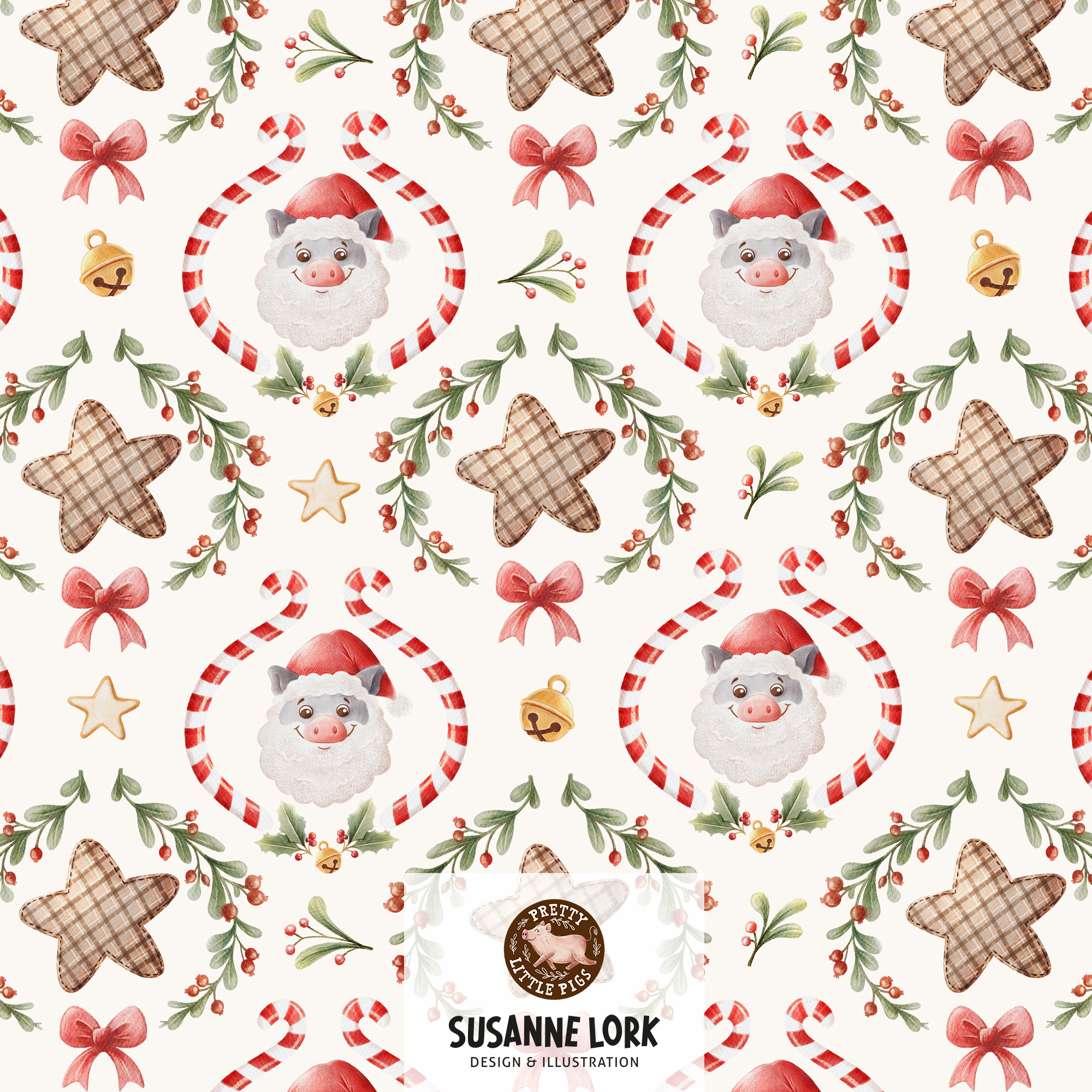 Bio Stoff - Merry Christmas Santa cream