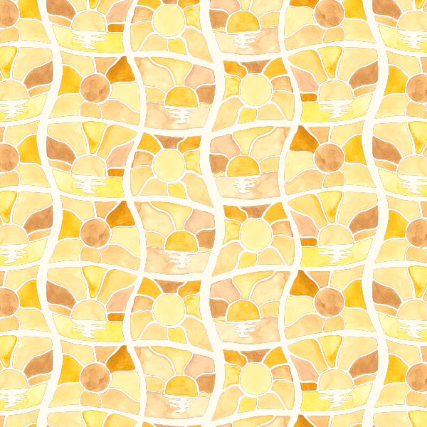 Organic fabric  -  Golden Hour Ivory