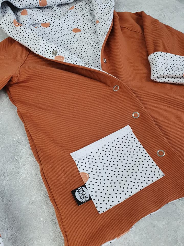 Bio Webware Stoff - Waffle Dots caramel - etvoila, weiß, Punkte, 100% Bio-Baumwolle Bio Webware Stoff - Waffle Dots caramel - etvoila, weiß, Punkte, 100% Bio-Baumwolle