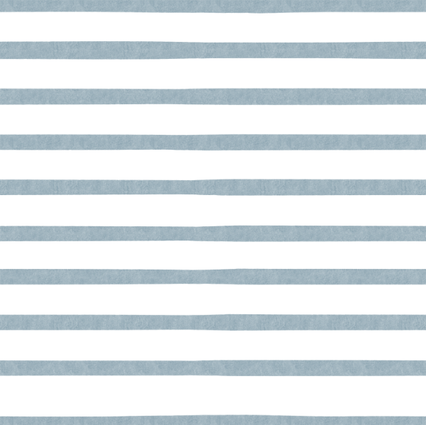 Organic Fabric - Nordic Breeze Streifen blue