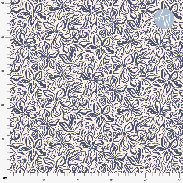 Organic fabric - Strandhibiskus