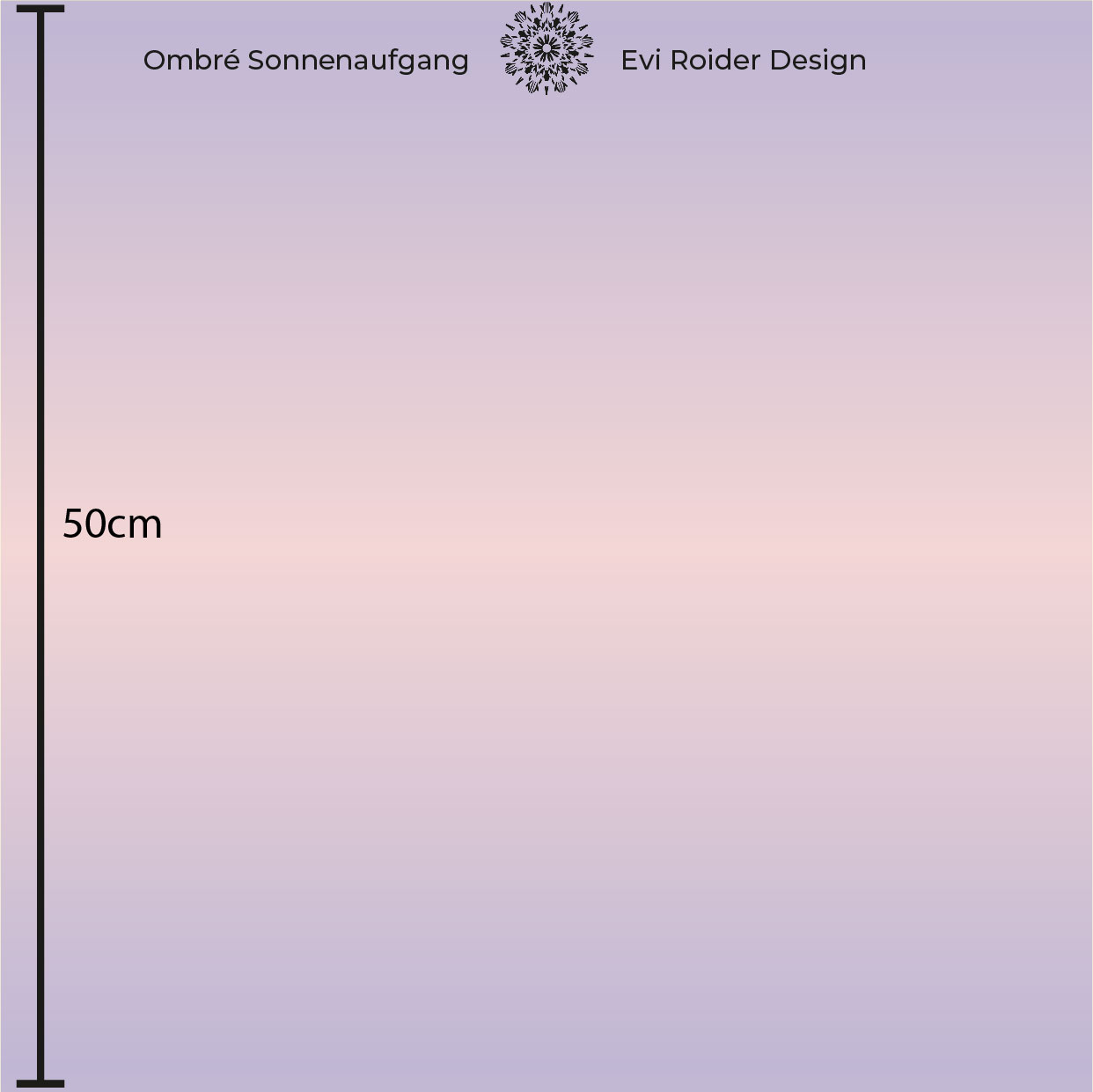 Sonnenaufgang Ombre