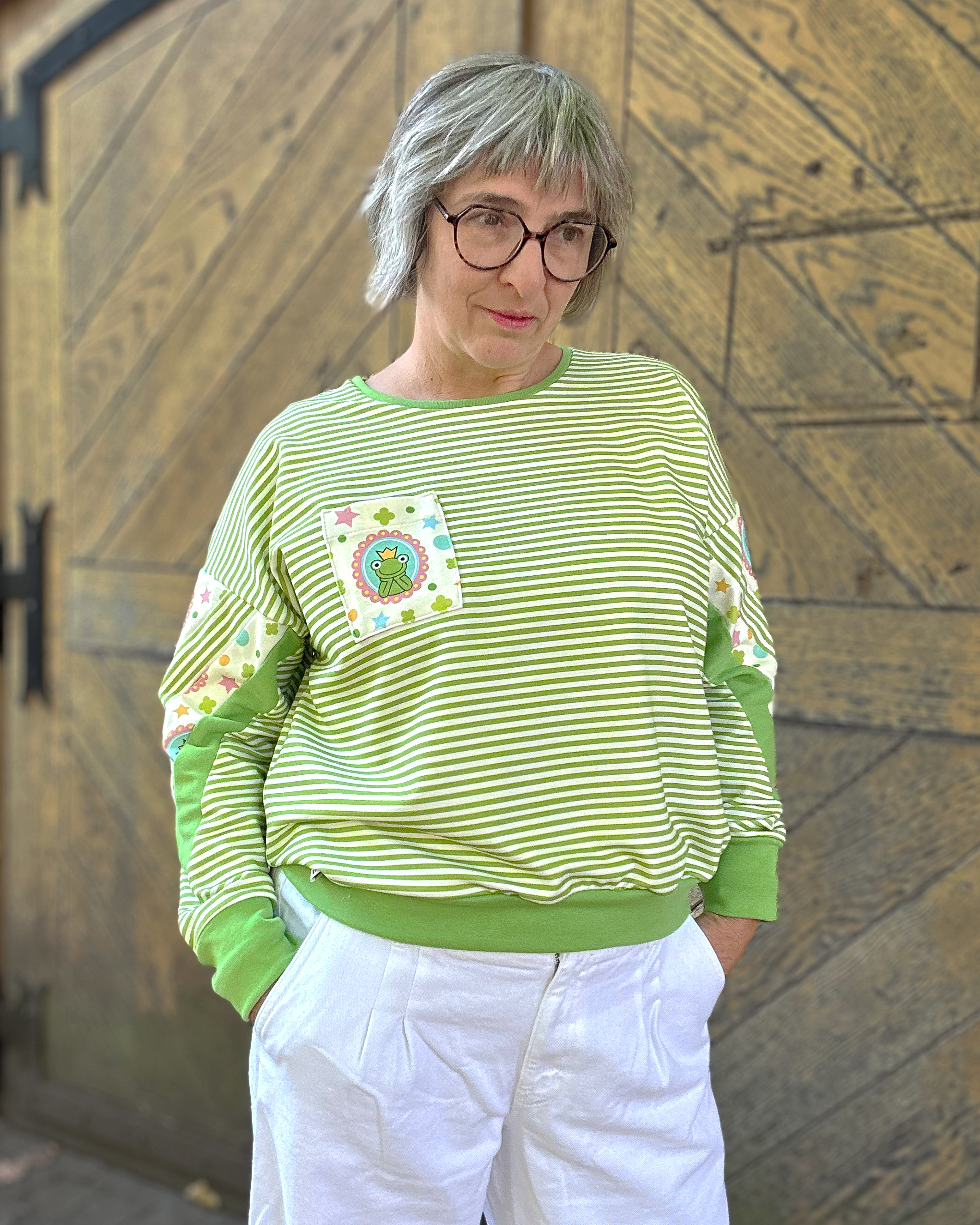 Organic fabric - Kissmi Kombistreifen