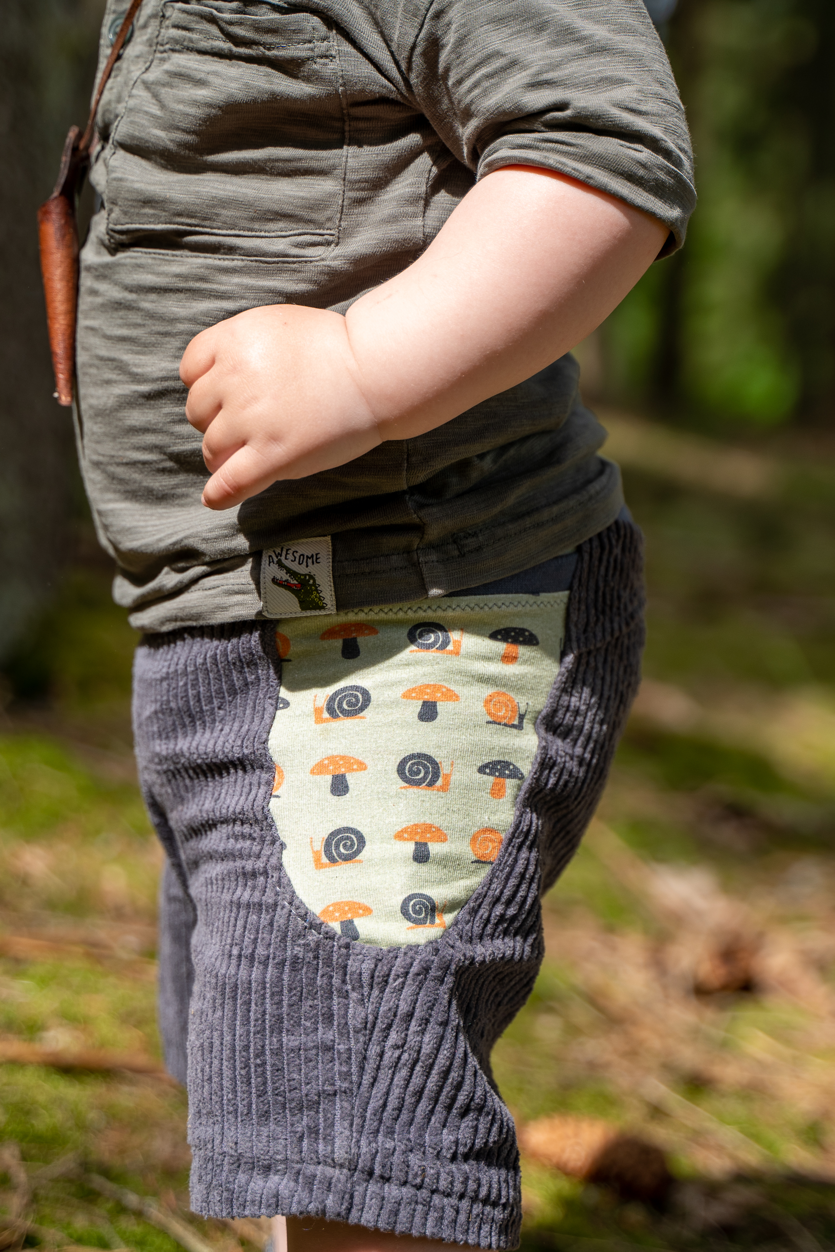 Bio Stoff  -  Schneckerl und Schwammerl 