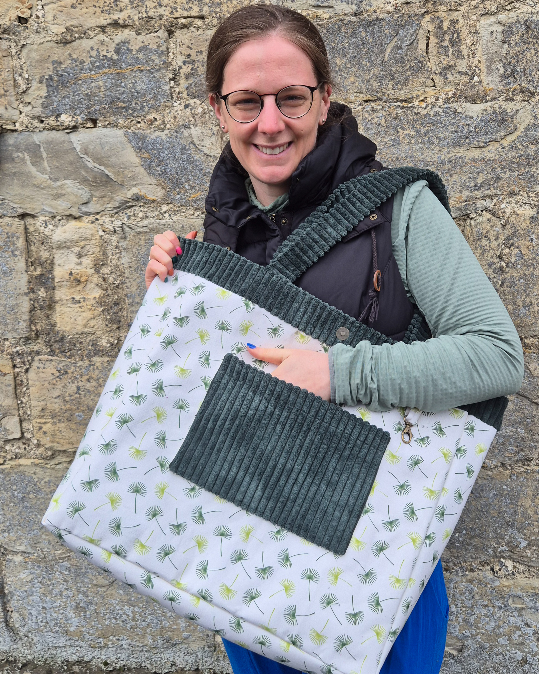 Bio Stoff  - Sommerhauch Pusteblumen