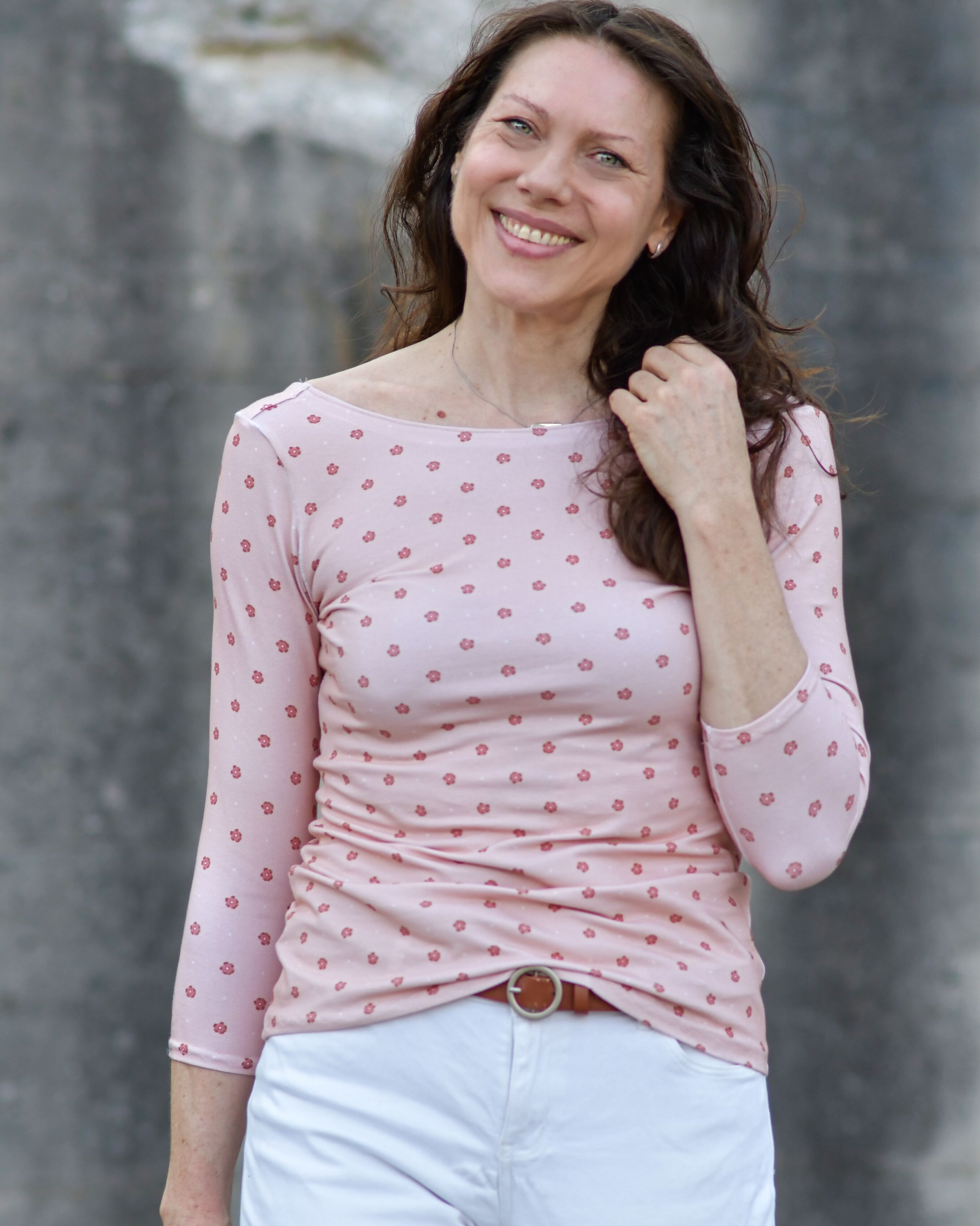 Organuc fabric - Summer Nostalgia Floret