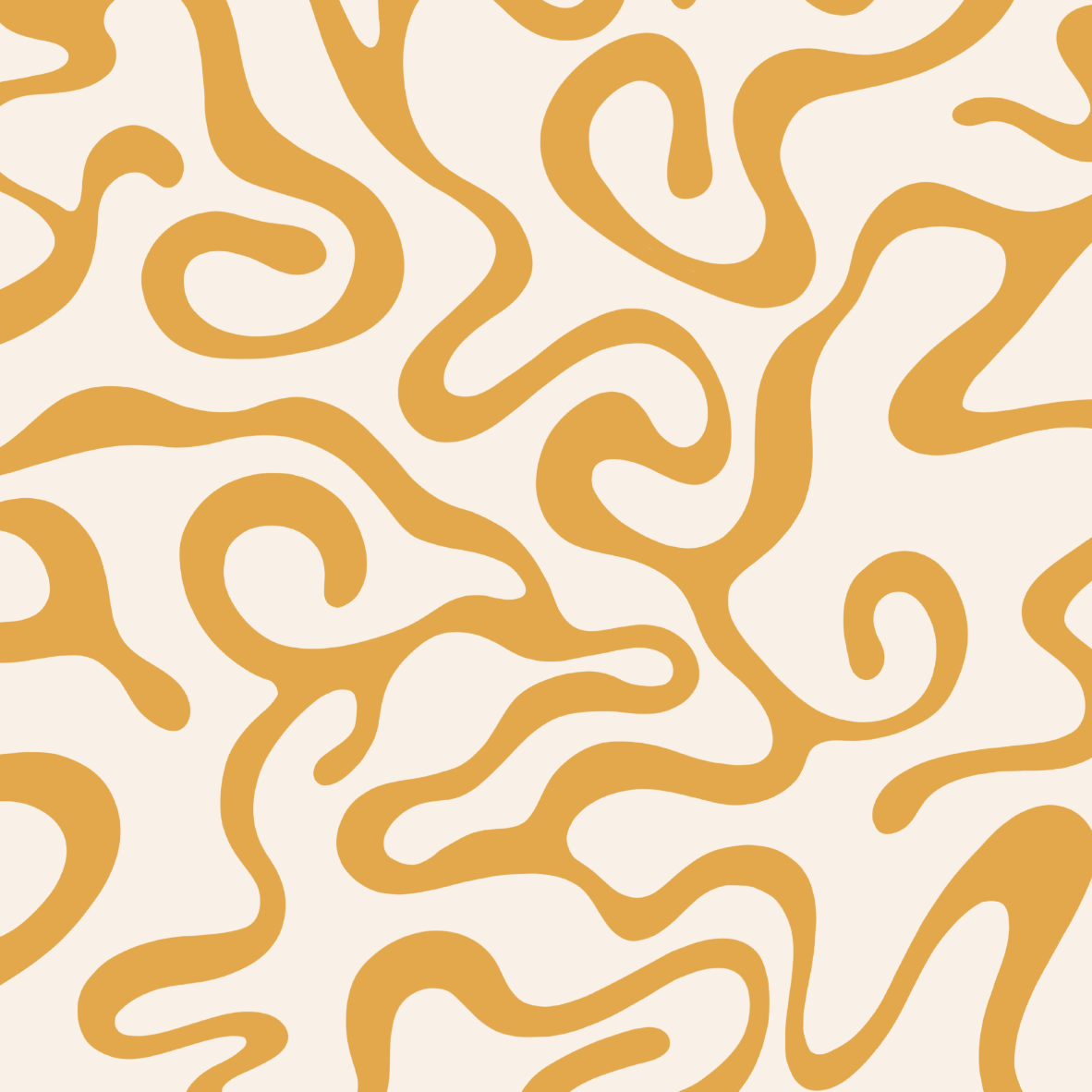Organic fabric  - Küstenatelier Pollenflug yellow