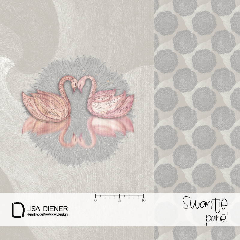 Bio Stoff  -  Swantje 1m Panel