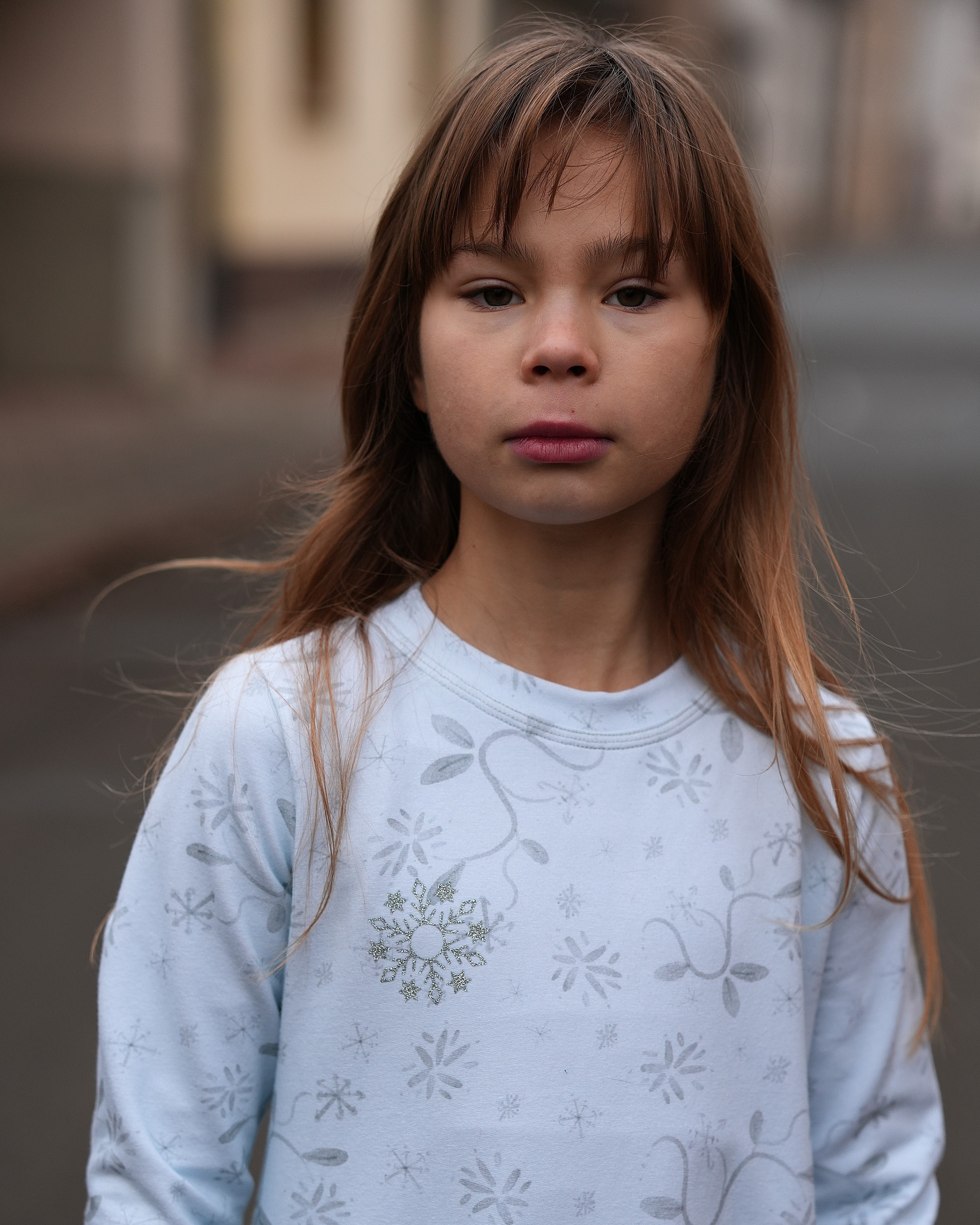 Bio Fabric - Ice Flower turquoise, large 